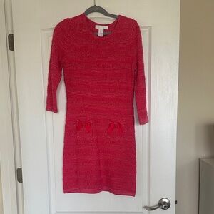 Lilly Pulitzer Rhysa Cherry Red  Sweater Dress